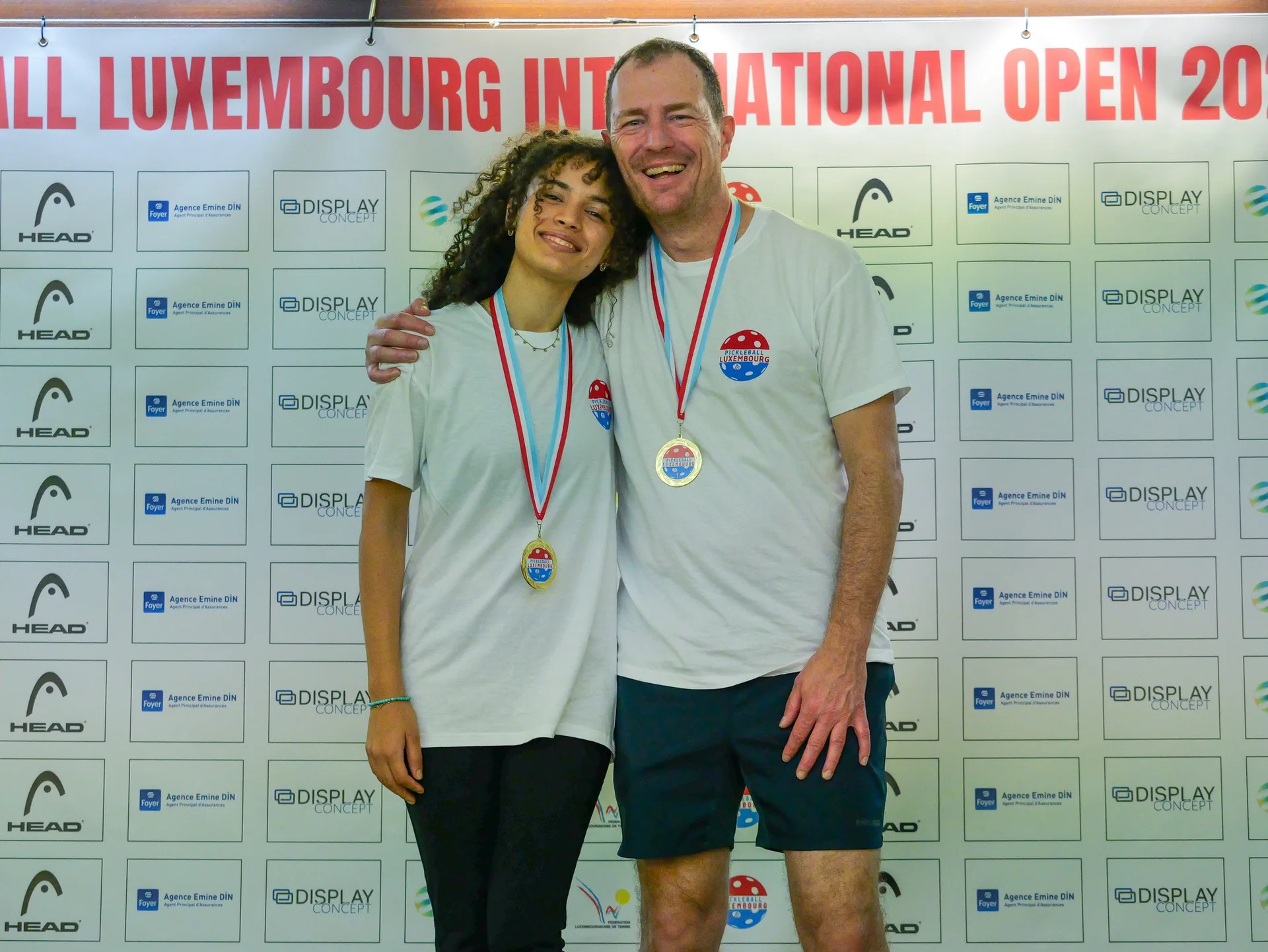 2e Luxembourg International Pickleball Open, Esch-sur-Alzette, octobre 2026 : un podium du tournoi (photo Michel Parol / FLT)