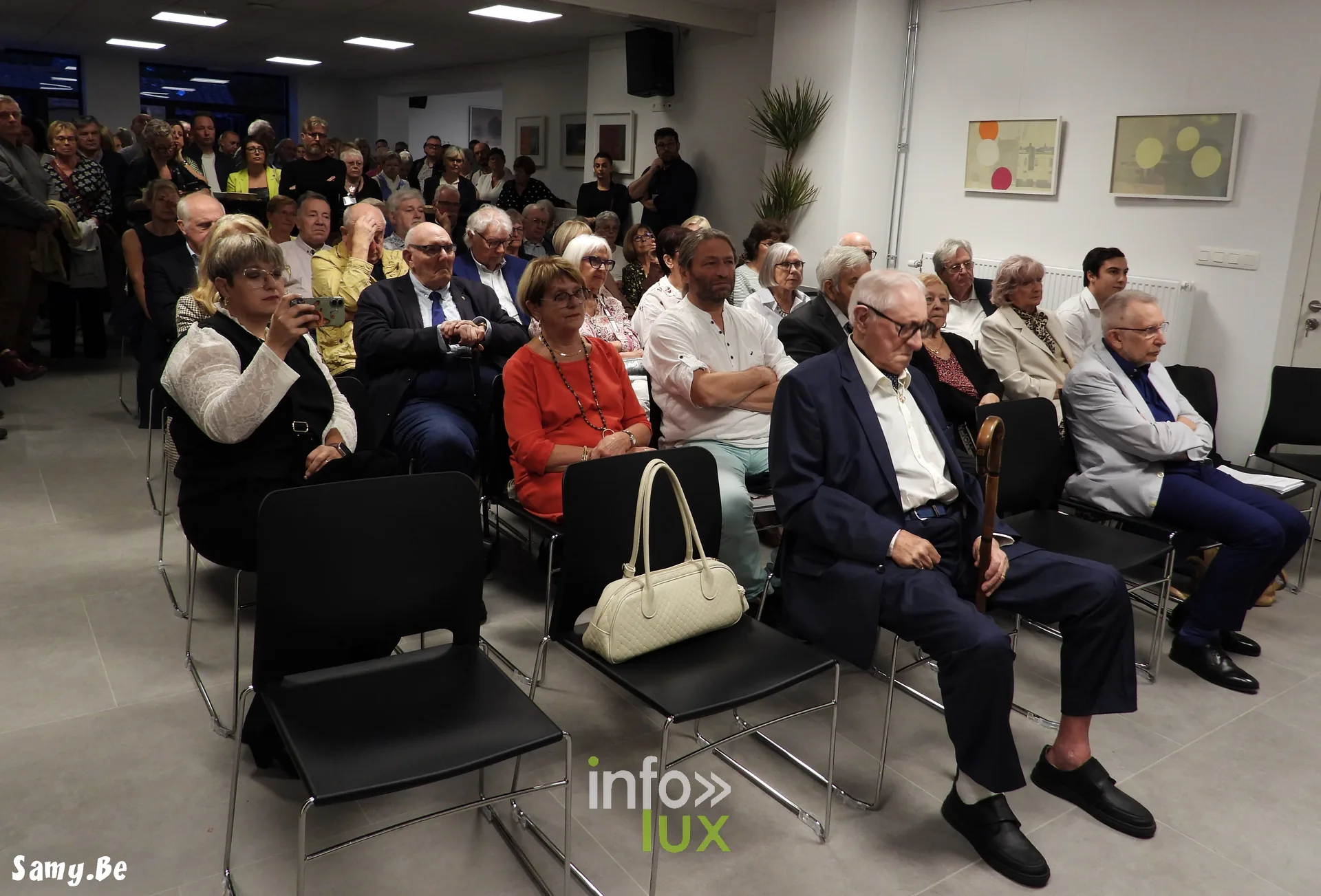 Inauguration de la Maison de la Laïcité de Frameries, 2 octobre 2026 : Le public de l’inauguration