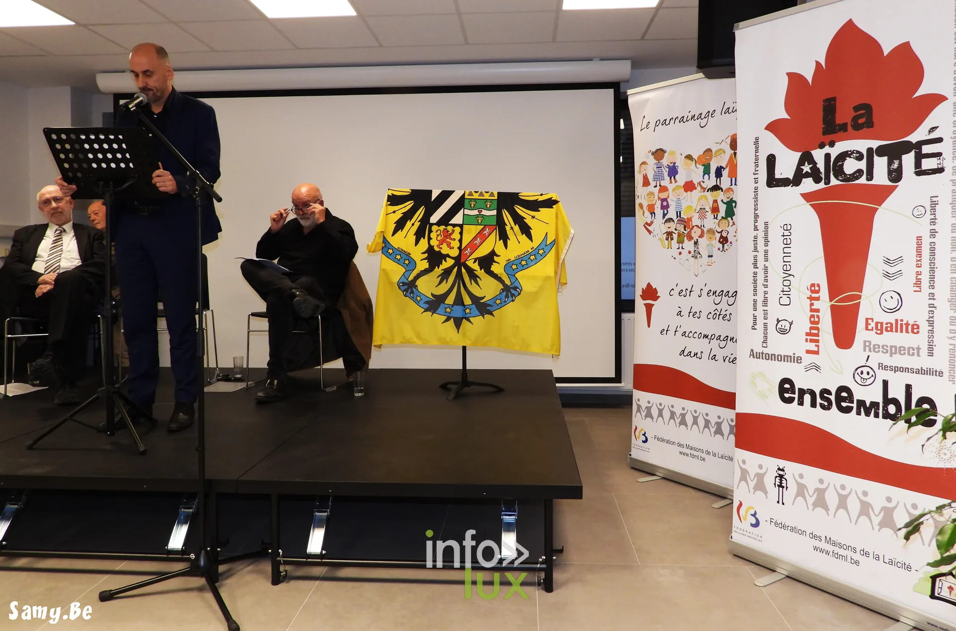 Inauguration de la Maison de la Laïcité de Frameries, 2 octobre 2026 : Les discours de l’inauguration
