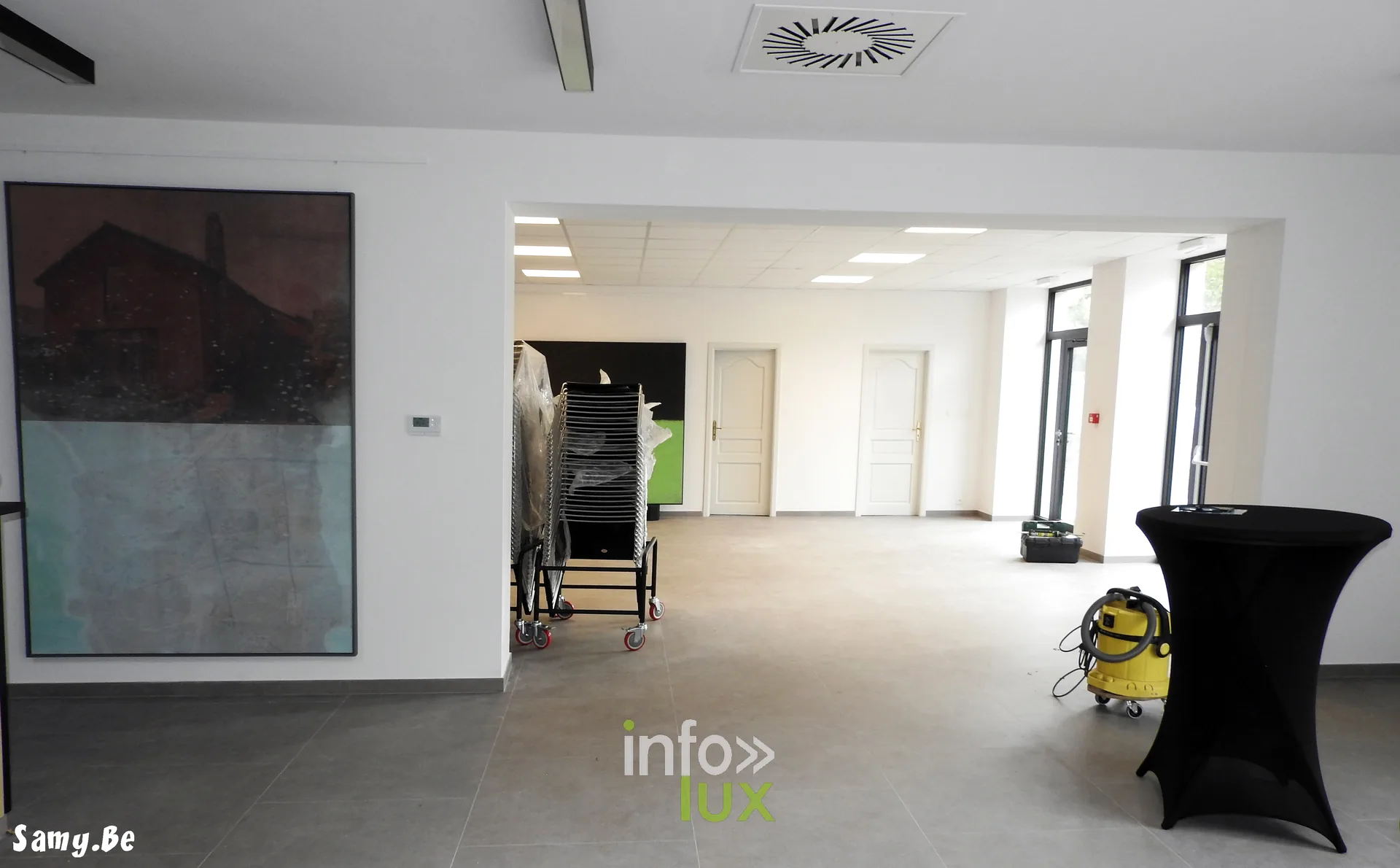 Inauguration de la Maison de la Laïcité de Frameries, 2 octobre 2026 : Les nouveaux espaces de la Maison de la Laïcité, avant l’inauguration