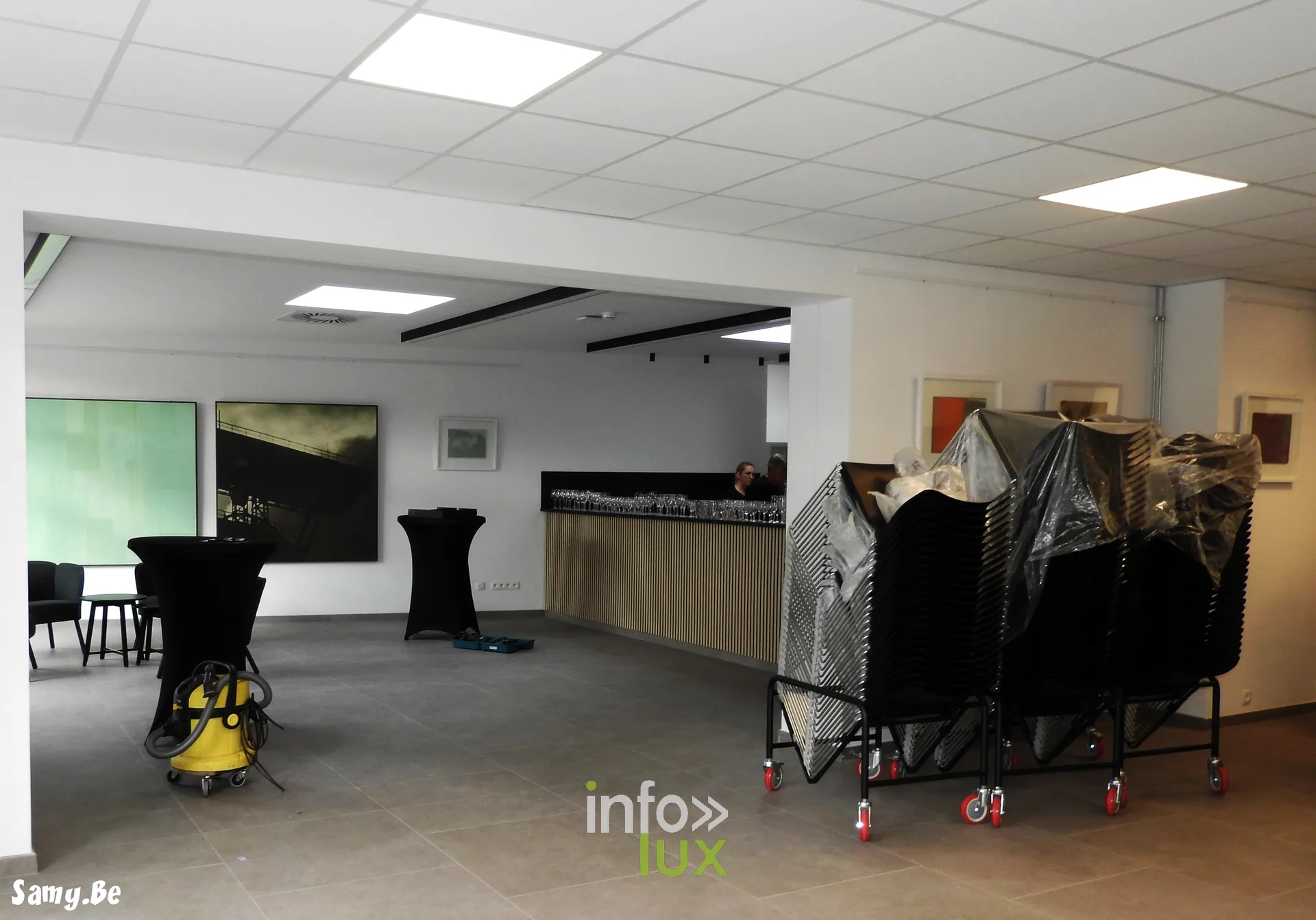 Inauguration de la Maison de la Laïcité de Frameries, 2 octobre 2026 : Les nouveaux espaces de la Maison de la Laïcité, avant l’inauguration