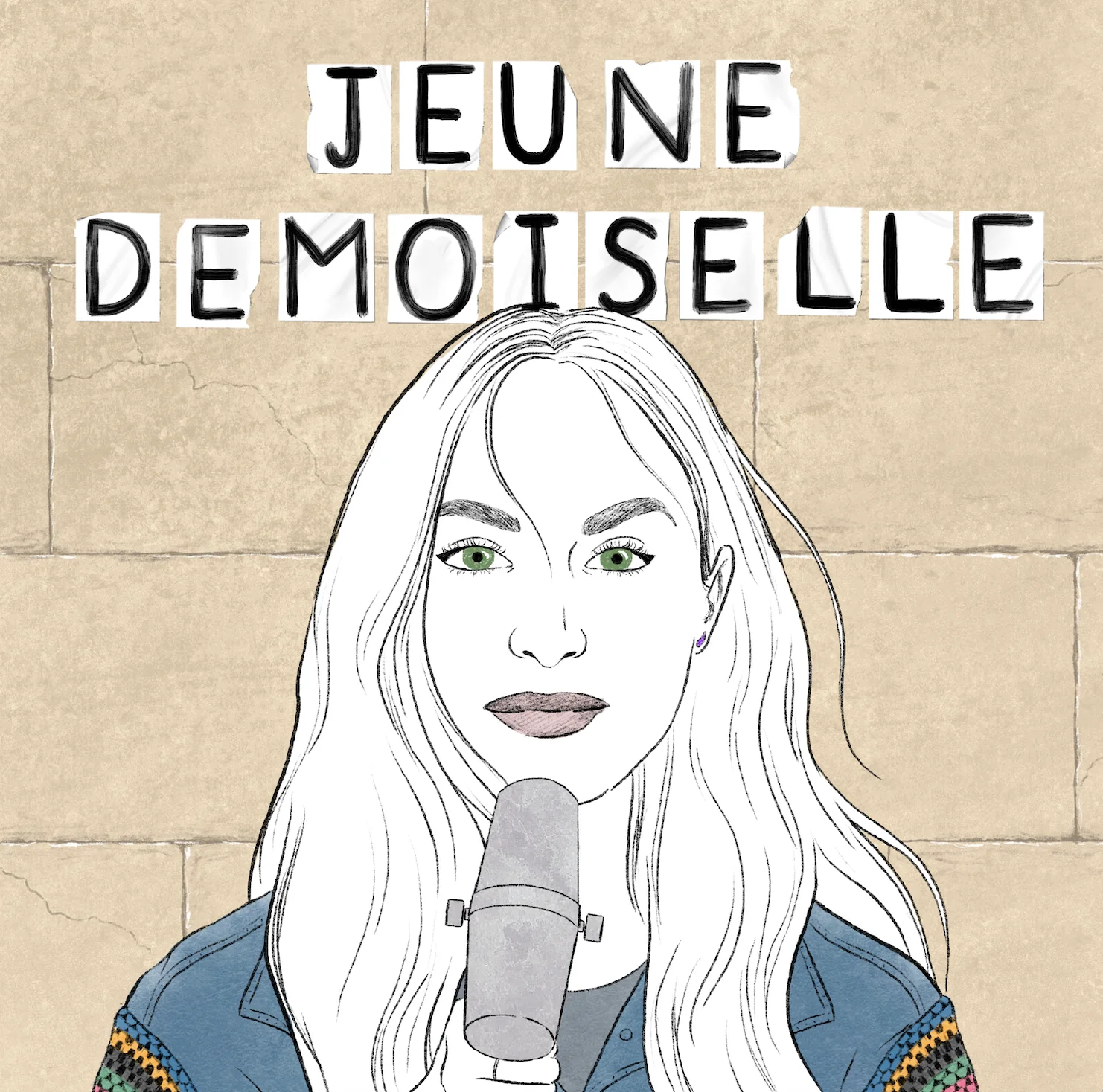 Pochette du single « Jeune Demoiselle » de Manon Lisa
