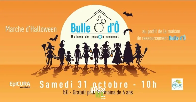 Dour > Marche > Marche d’Halloween au profit de Bulle d’Ô 2026