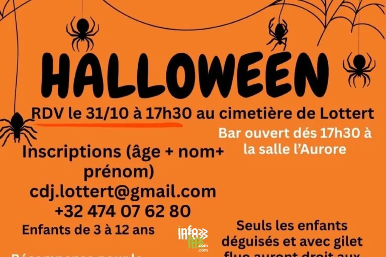 Attert > Marche > Marche d’Halloween du CDJ Lottert 2026
