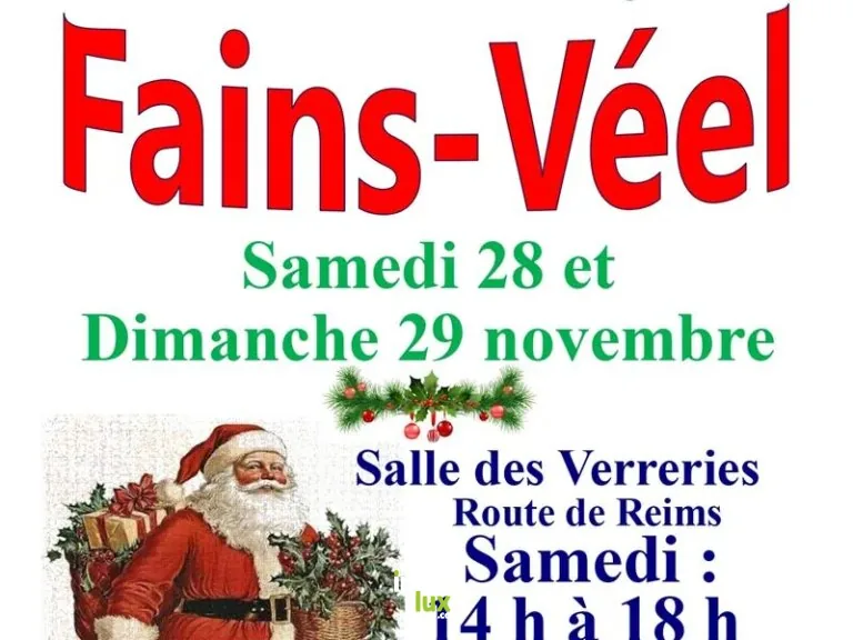 Fains-Véel > Marché de Noël > Marché de Noël à la salle des Verreries 2026
