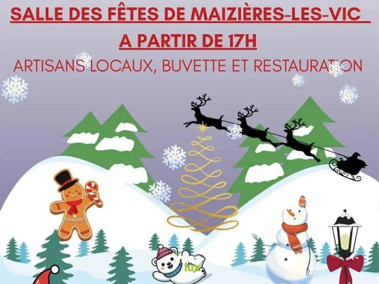 Maizières-lès-Vic > Marché de Noël > Marché de Noël de la salle polyvalente 2026