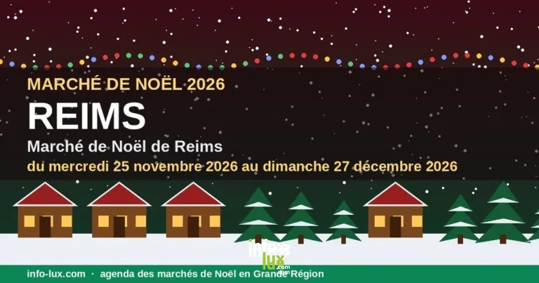 Reims > Marché de Noël > Marché de Noël de Reims 2026