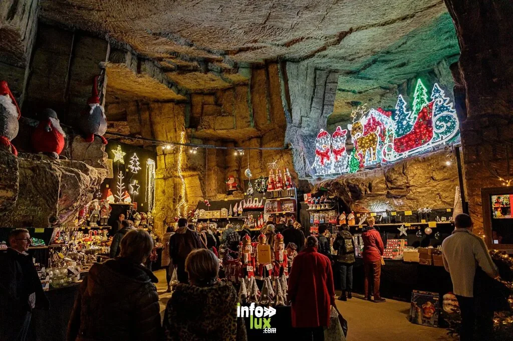 Kerststad Valkenburg et ses marchés dans les grottes à Valkenburg
