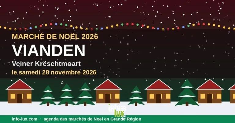 Veiner Krëschtmoart 2026 : Vianden