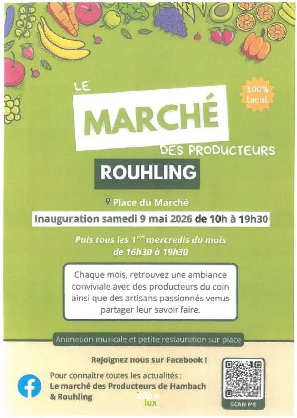 Rouhling > Marché > Marché des Producteurs de Rouhling