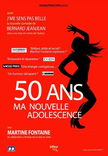 Metz > Spectacle > Martine Fontaine dans 50 ans ma nouvelle adolescence