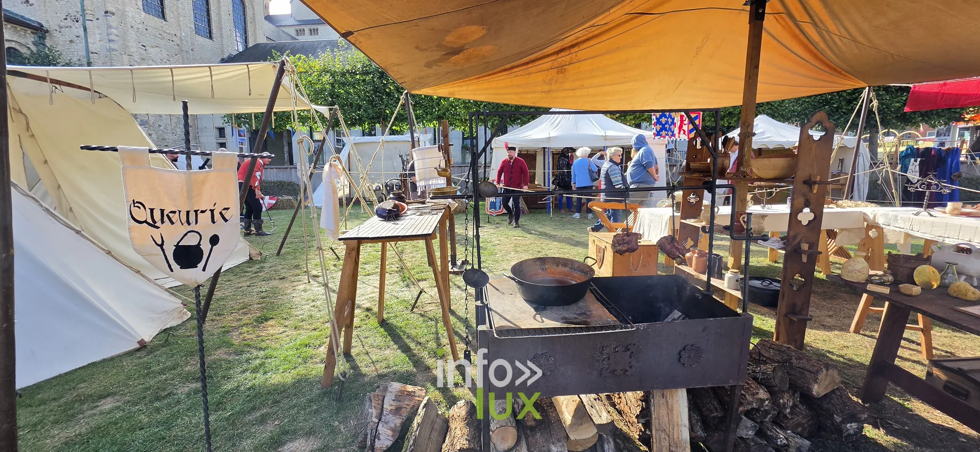 Les Médiévales de Nivelles, 3 octobre 2026 : Le campement médiéval