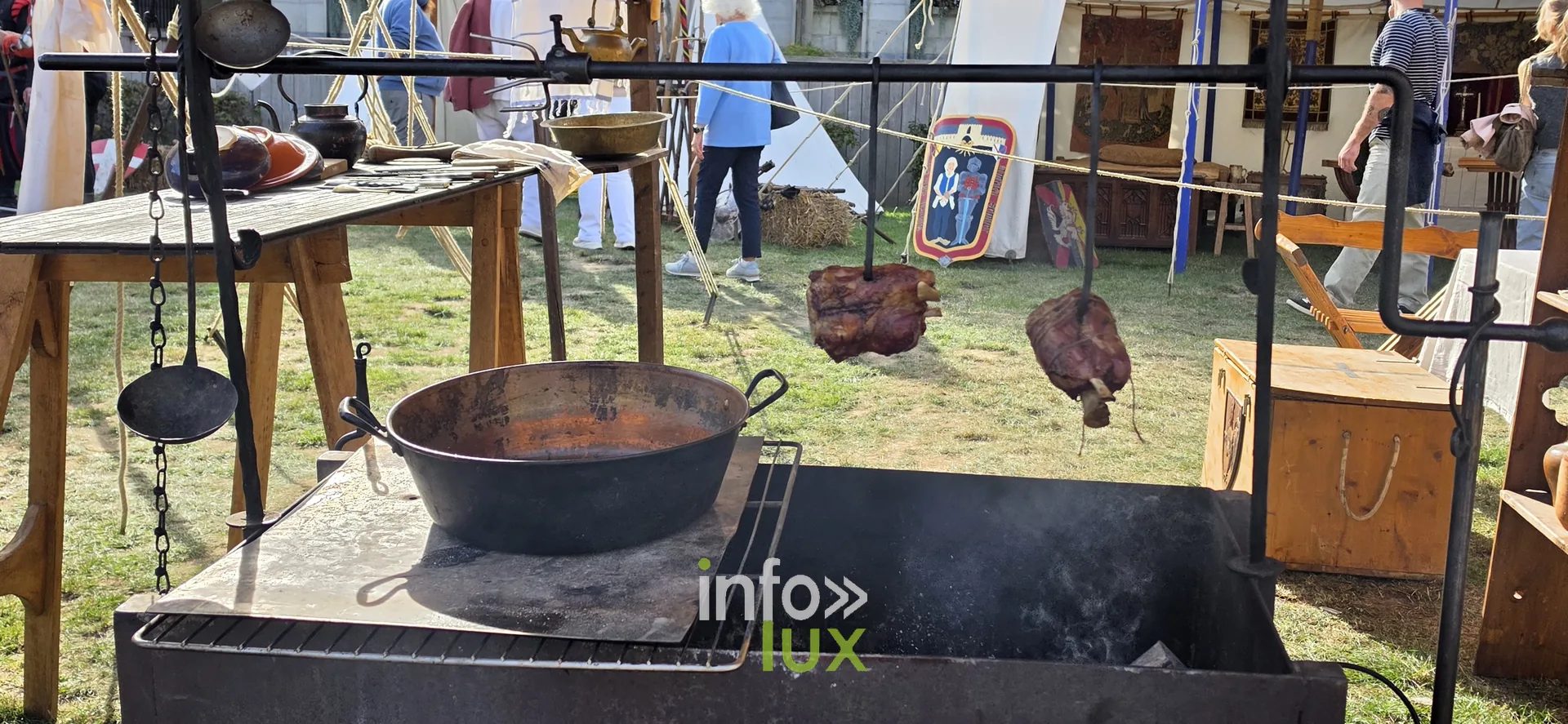 Les Médiévales de Nivelles, 3 octobre 2026 : La cuisine au feu de bois au campement médiéval