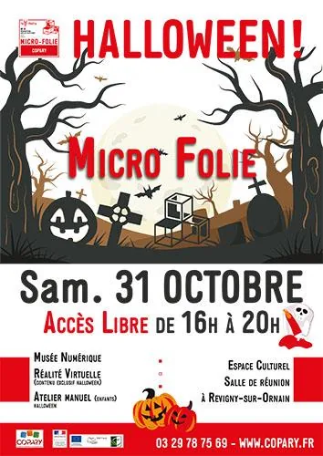 Revigny-sur-Ornain > Atelier > Micro-Folie spéciale Halloween 2026