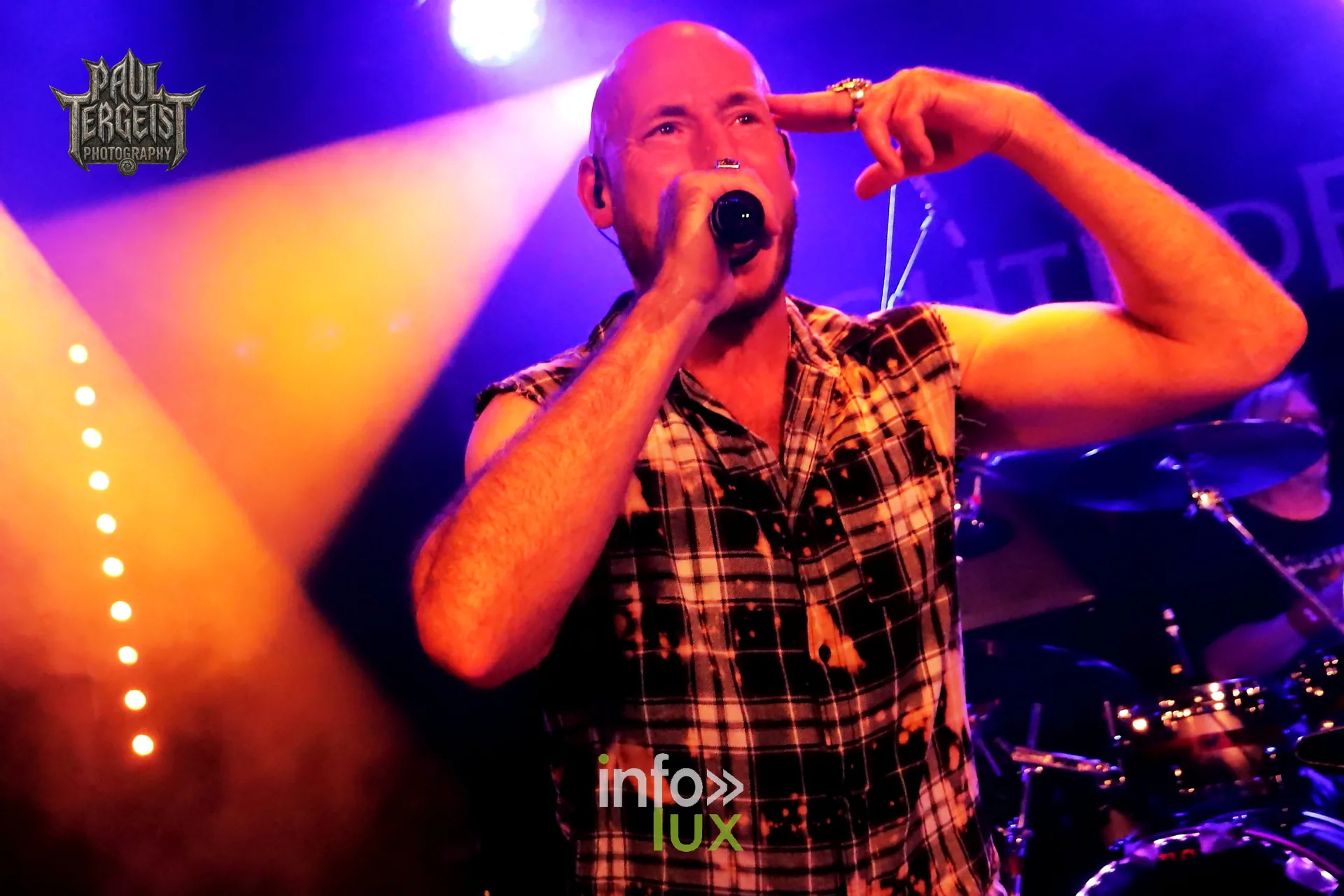 Nightride en concert au Spirit of 66 à Verviers, 2 octobre 2026 : Renaud Dechamps sur scène