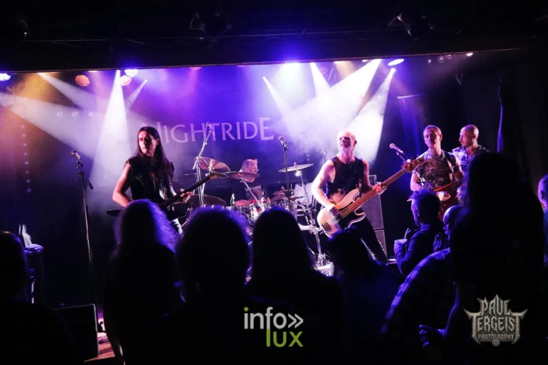 Nightride en concert au Spirit of 66 à Verviers, 2 octobre 2026 : le groupe sur scène