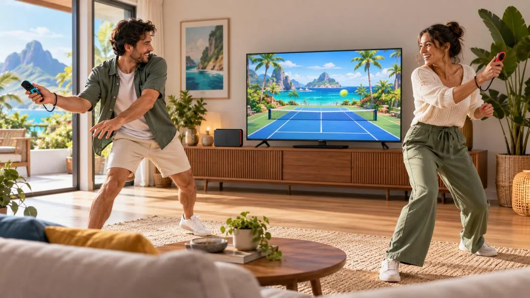 Illustration : le retour du motion gaming avec Nintendo Switch Sports Resort
