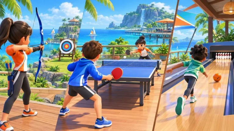Illustration de Nintendo Switch Sports Resort sur Nintendo Switch 2