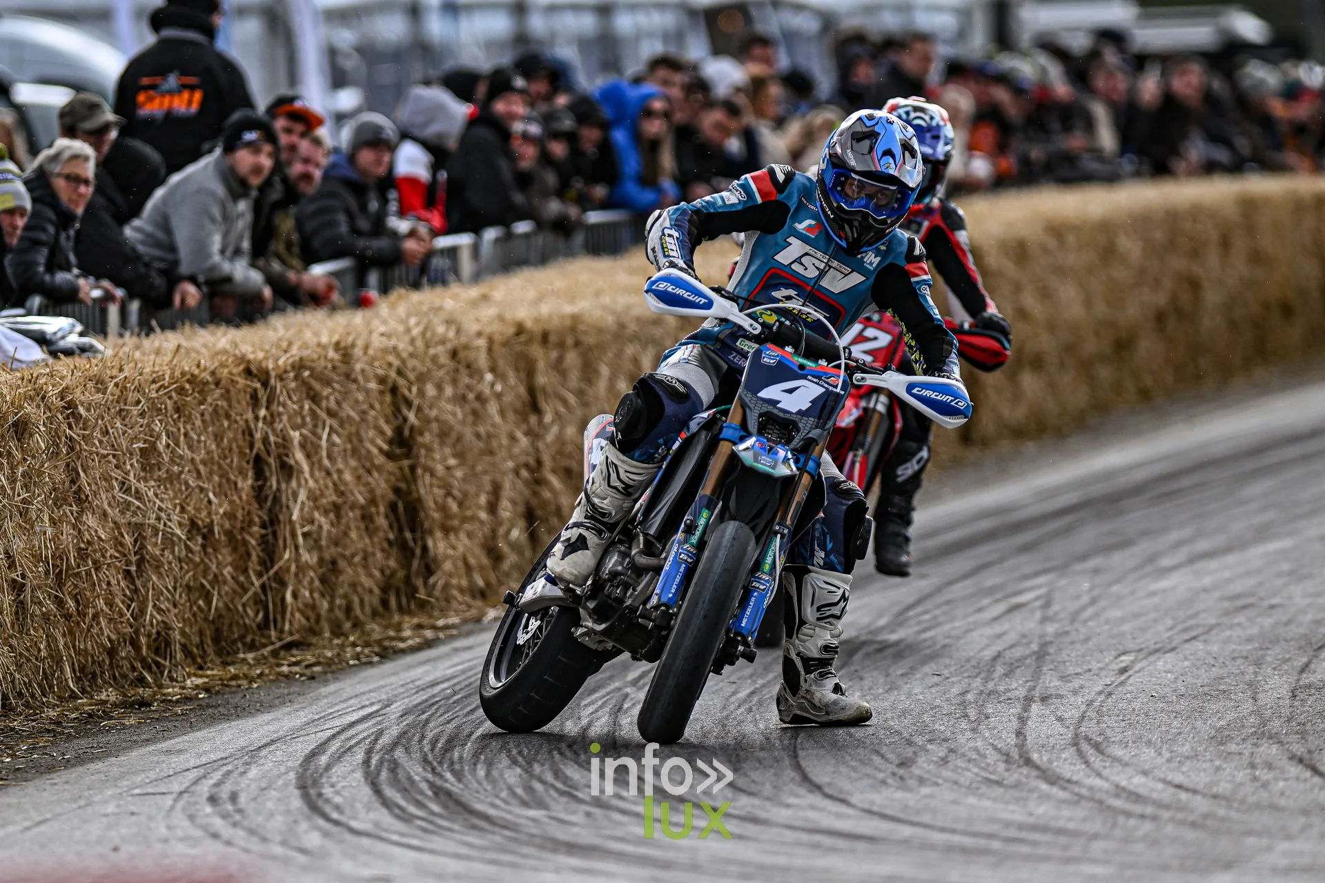 Noah Champagne au Grand Prix de Belgique de Supermotard à Mettet en 2026