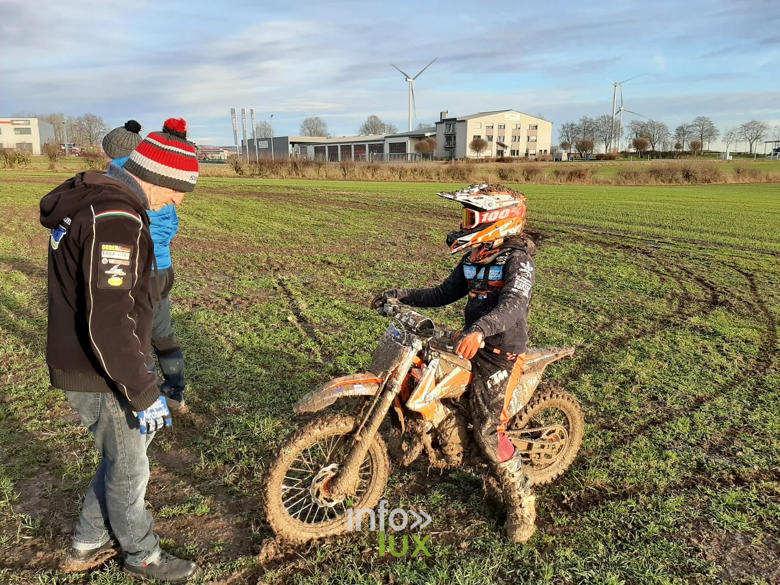 Noah Champagne et Pierre Mazzoni, son premier coach
