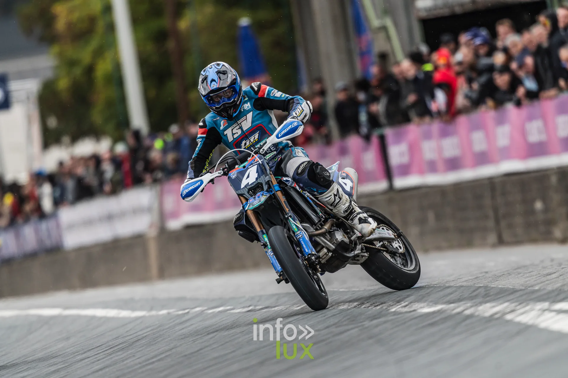 Noah Champagne sur sa TM n° 4 de TSV Racing au Superbiker de Mettet 2026