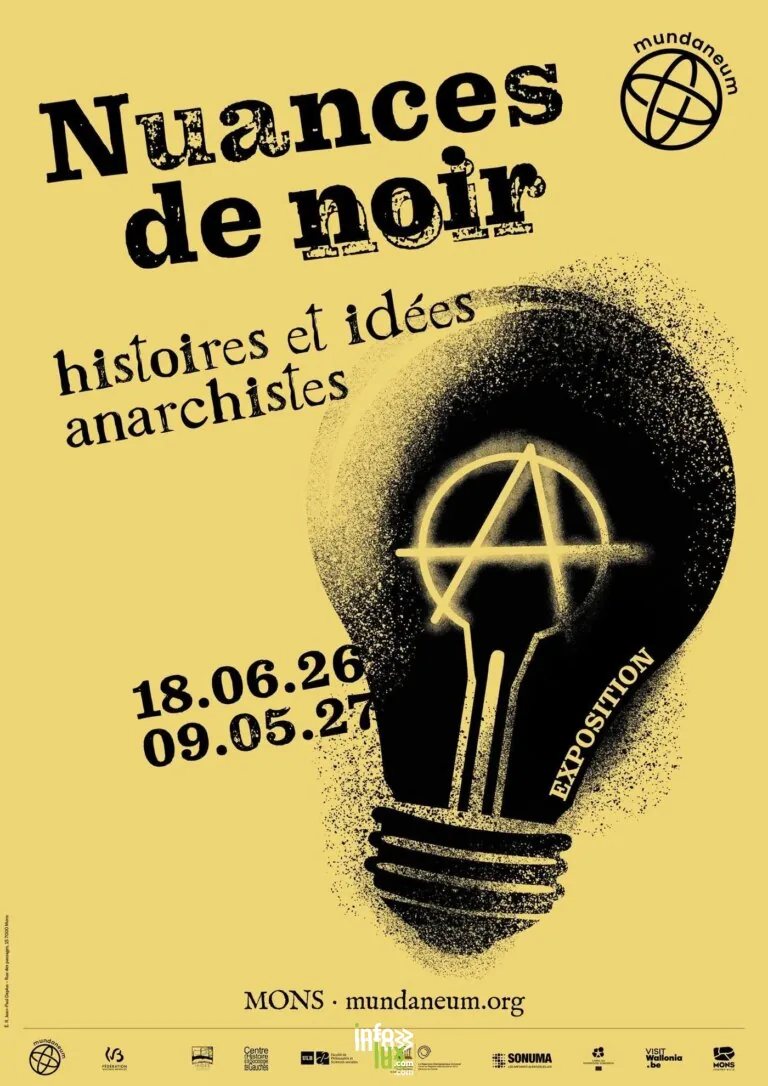 Mons > Exposition > Nuances de noir Histoires et idées anarchistes