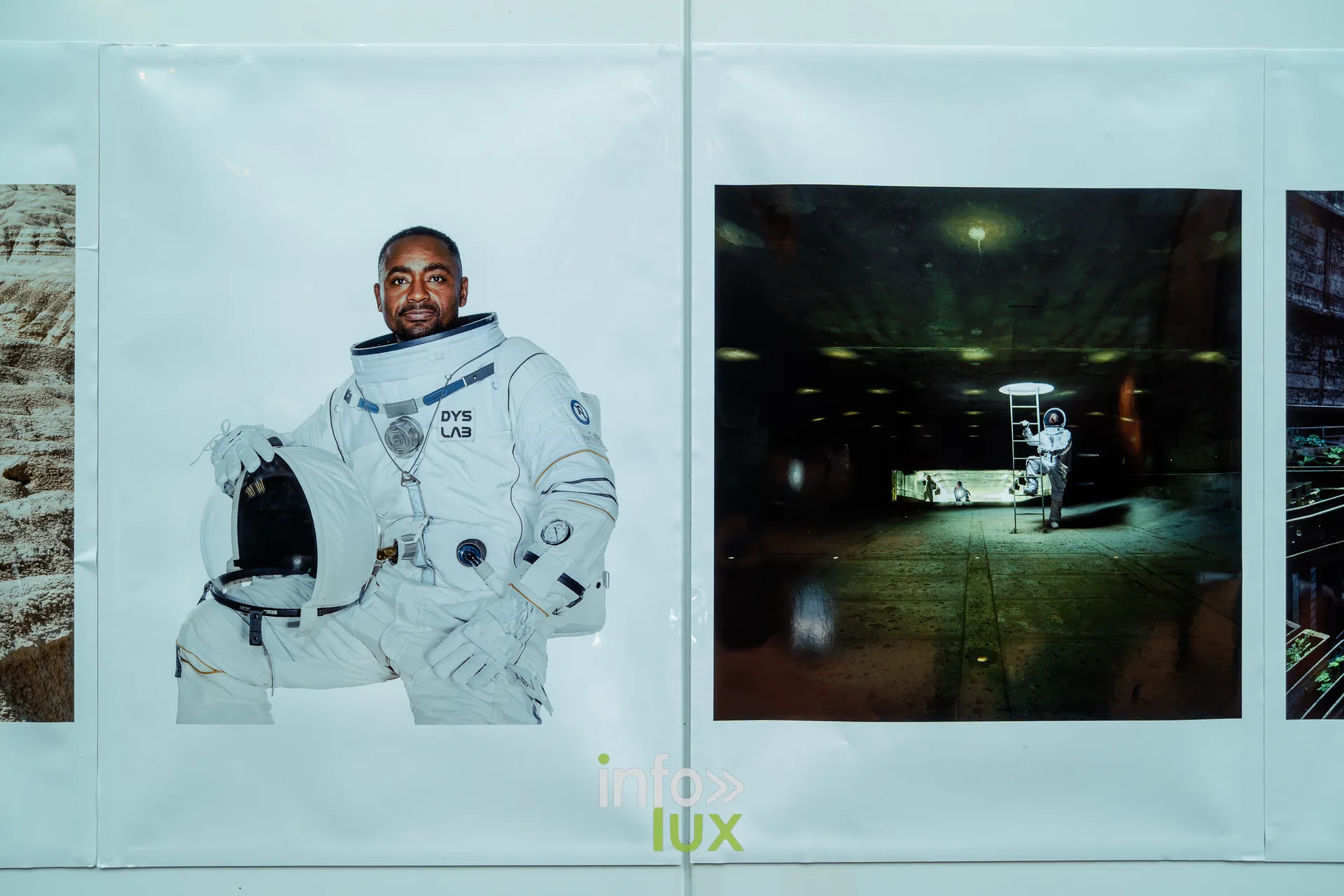 Nuit de la Culture 2026 à Esch-Belval : photographies exposées, dont un portrait en combinaison d’astronaute