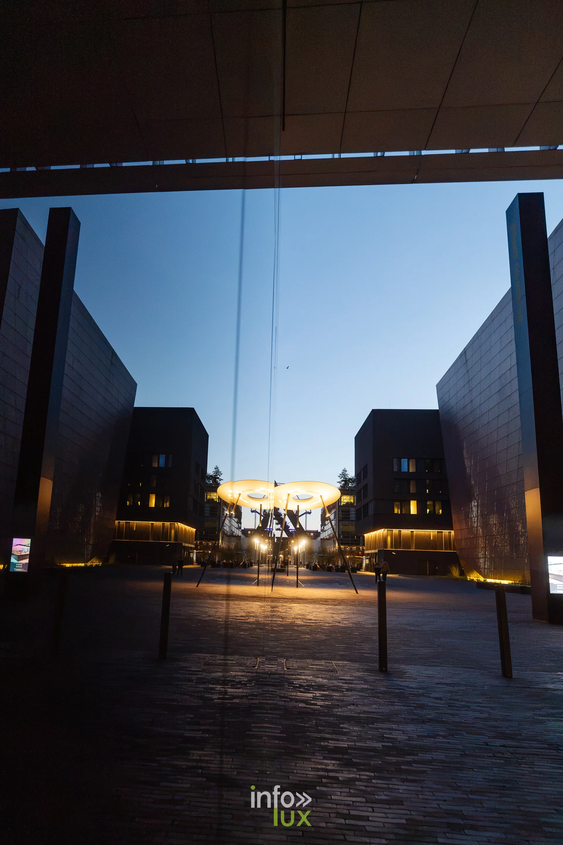 Nuit de la Culture 2026 à Esch-Belval : une place de Belval à la tombée de la nuit