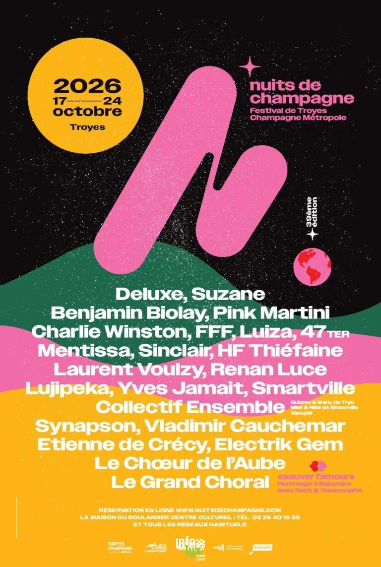 Troyes > Festival > Nuits de Champagne – Festival de Troyes Champagne Métropole