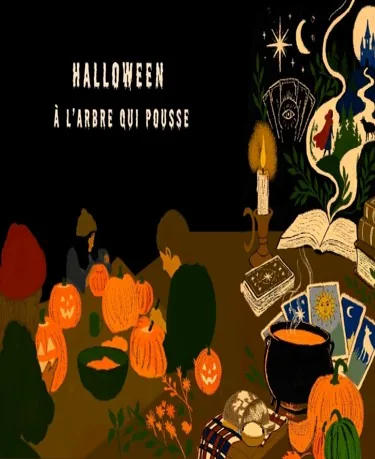Ottignies-Louvain-La-Neuve > Conférence, atelier, souper > Halloween à l'Arbre qui Pousse - affiche
