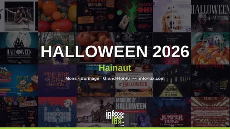 Halloween 2026 dans le Hainaut