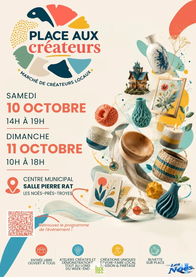 Les Noës-près-Troyes > Exposition > Place aux créateurs !