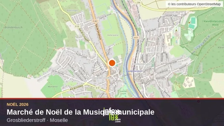 Grosbliederstroff > Marché de Noël > Marché de Noël de la Musique municipale de Grosbliederstroff 2026