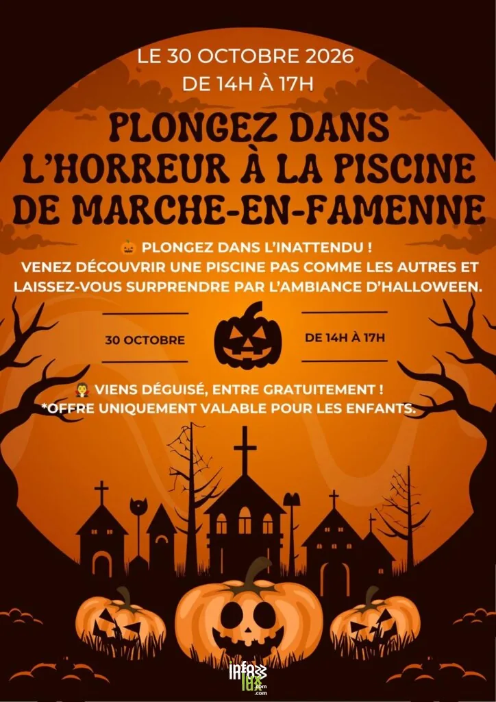 « Plongez dans l’horreur » à la piscine 2026
