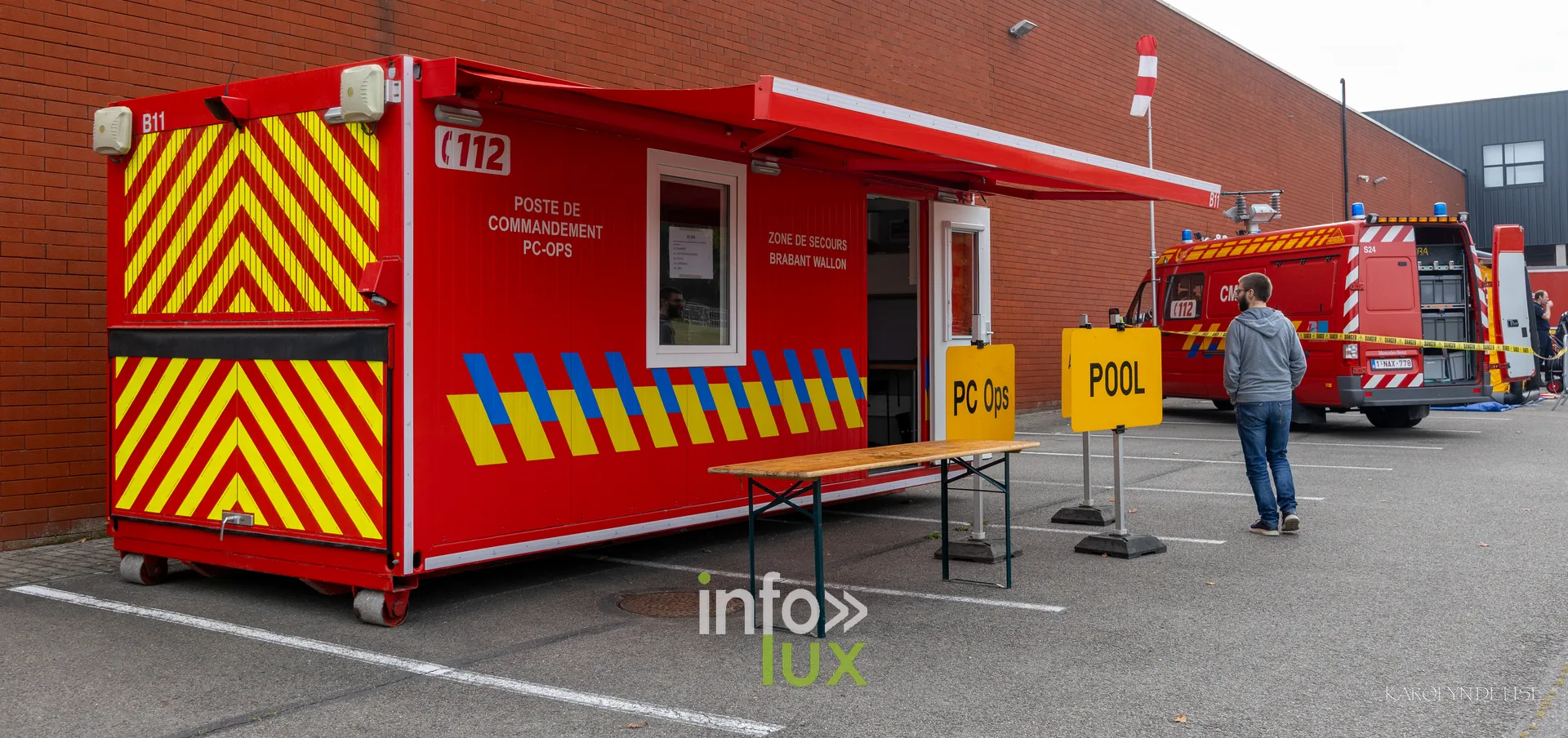 Portes ouvertes des pompiers de Nivelles, 27 septembre 2026 : Les portes ouvertes du poste de secours de Nivelles