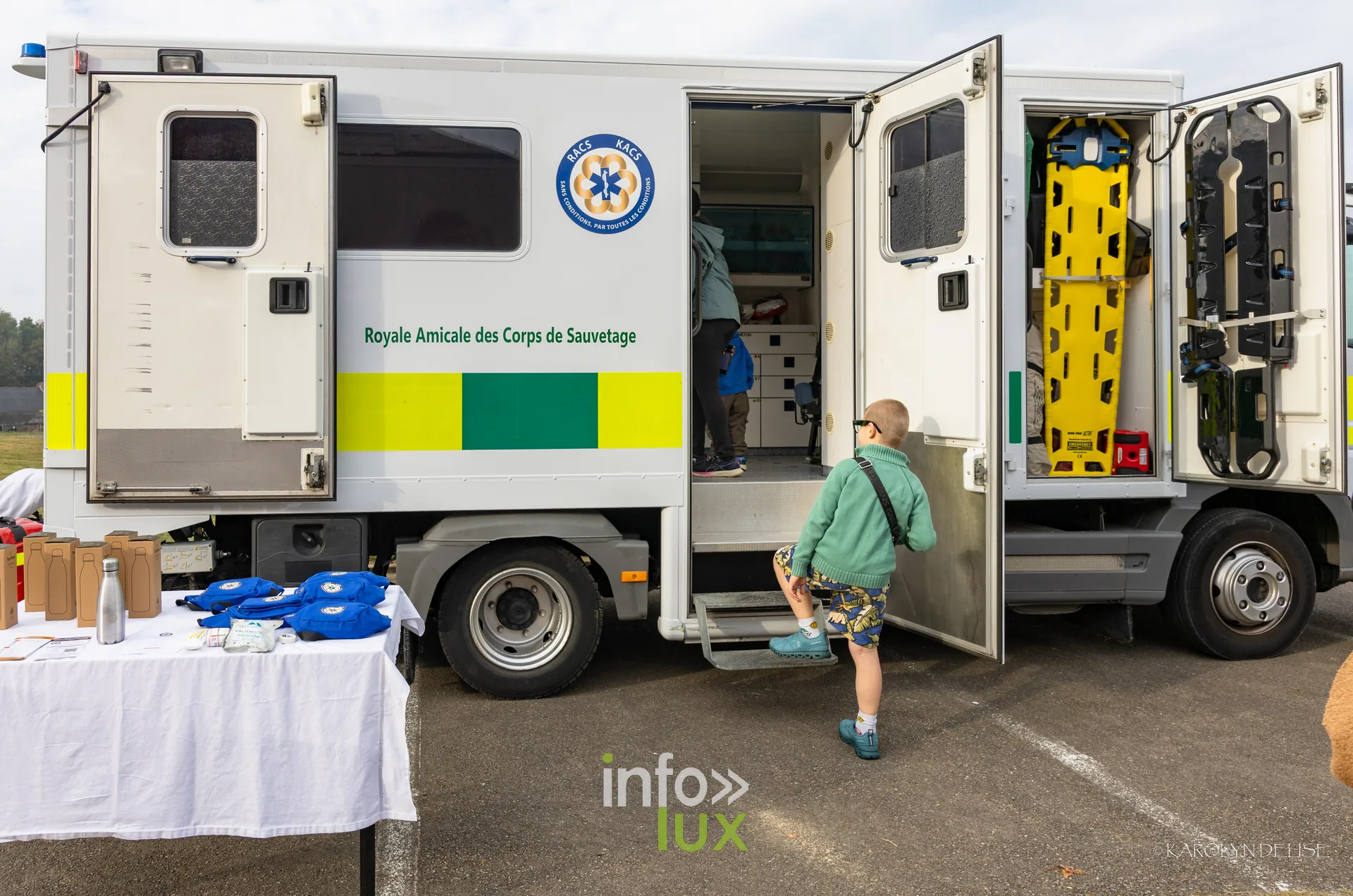 Portes ouvertes des pompiers de Nivelles, 27 septembre 2026 : Une ambulance présentée au public
