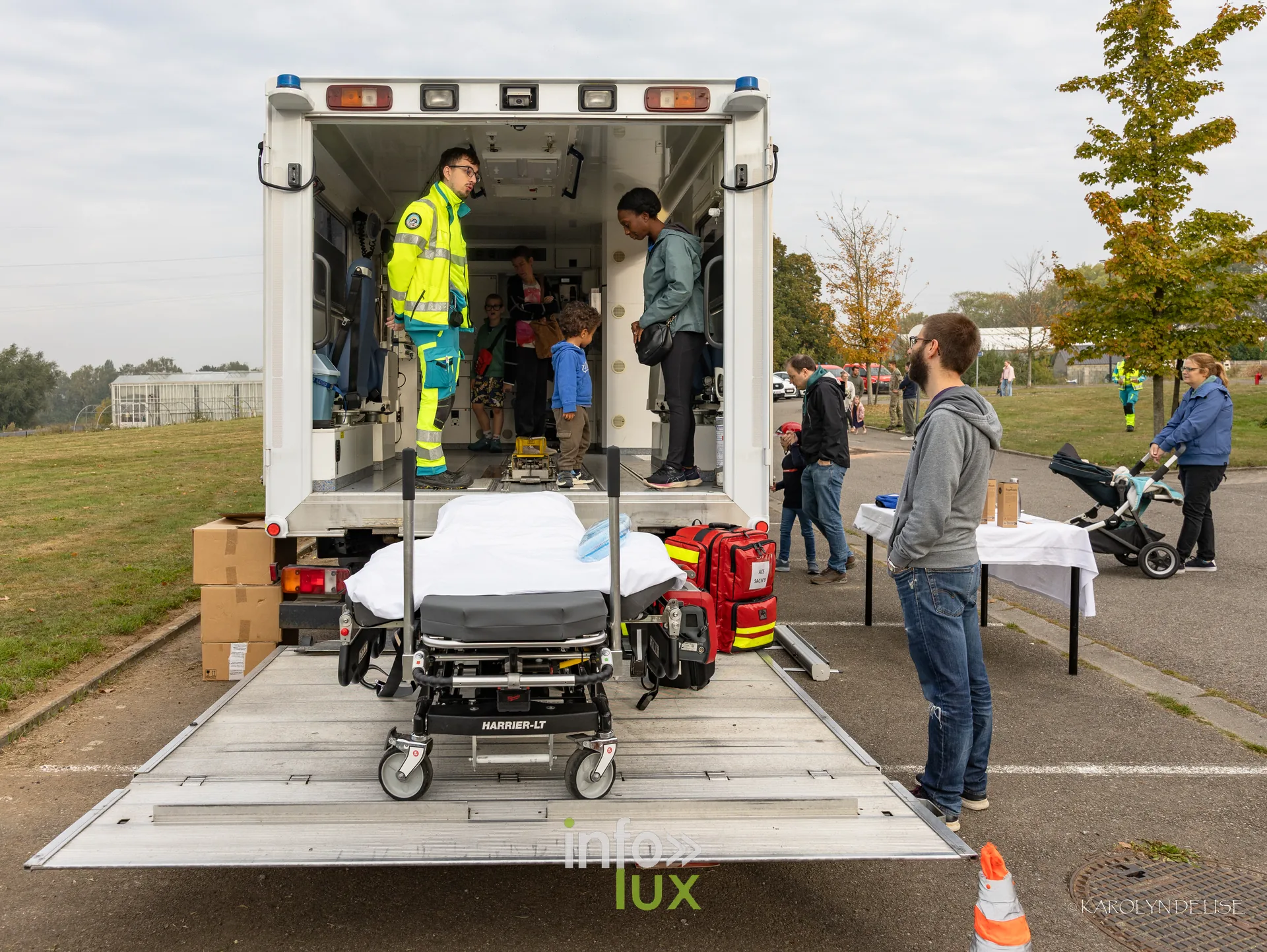 Portes ouvertes des pompiers de Nivelles, 27 septembre 2026 : Une ambulance présentée au public