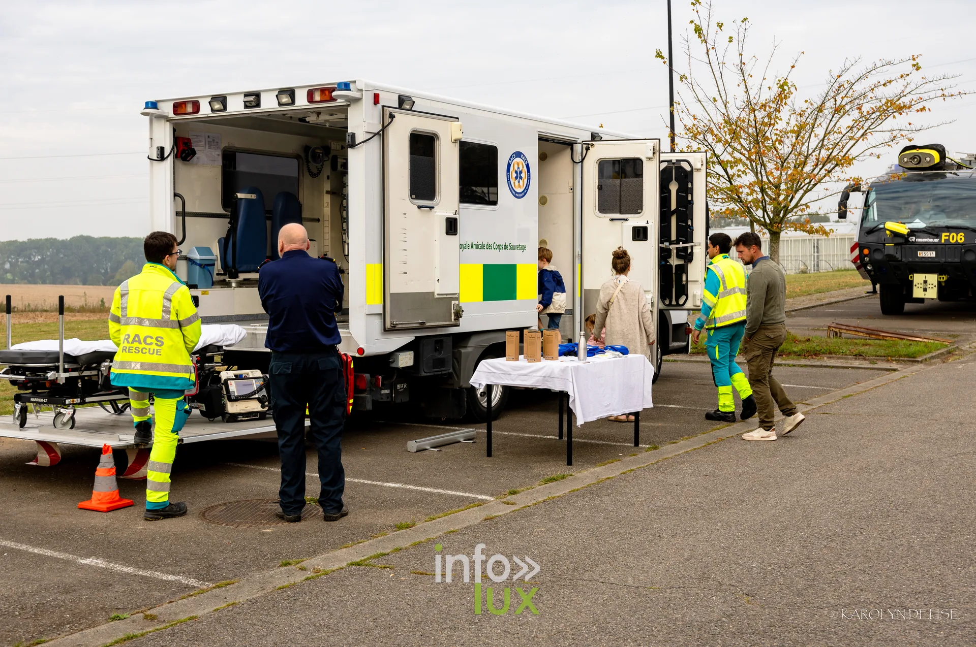 Portes ouvertes des pompiers de Nivelles, 27 septembre 2026 : Une ambulance présentée au public