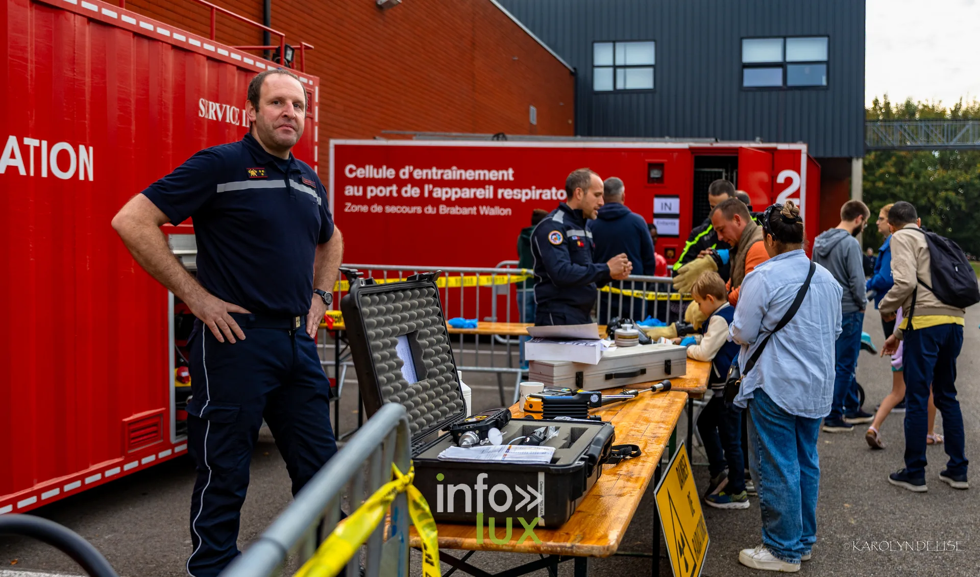 Portes ouvertes des pompiers de Nivelles, 27 septembre 2026 : Le matériel de décontamination présenté au public