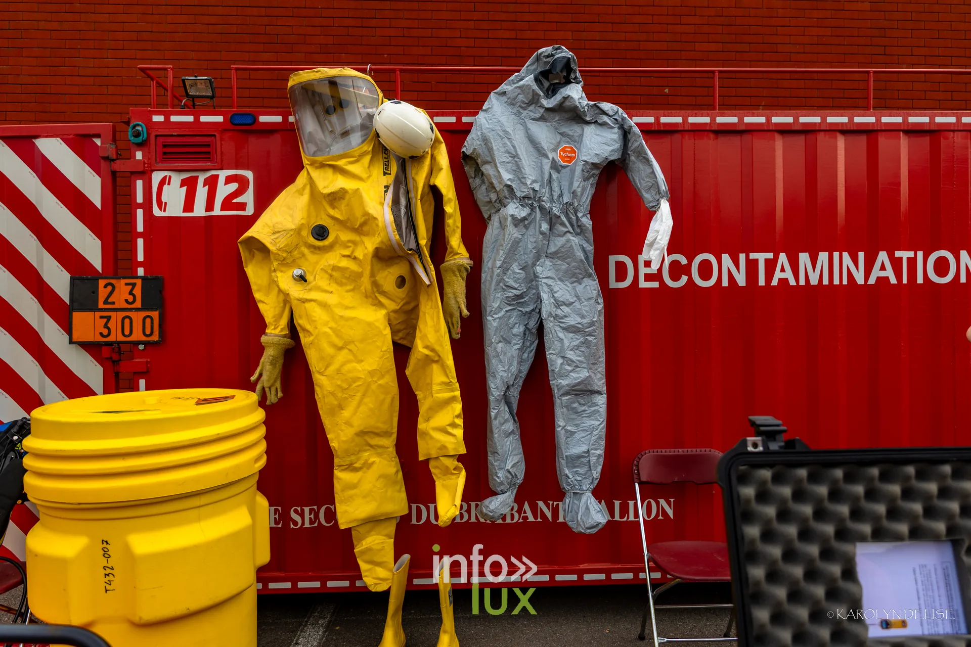 Portes ouvertes des pompiers de Nivelles, 27 septembre 2026 : Le matériel de décontamination présenté au public