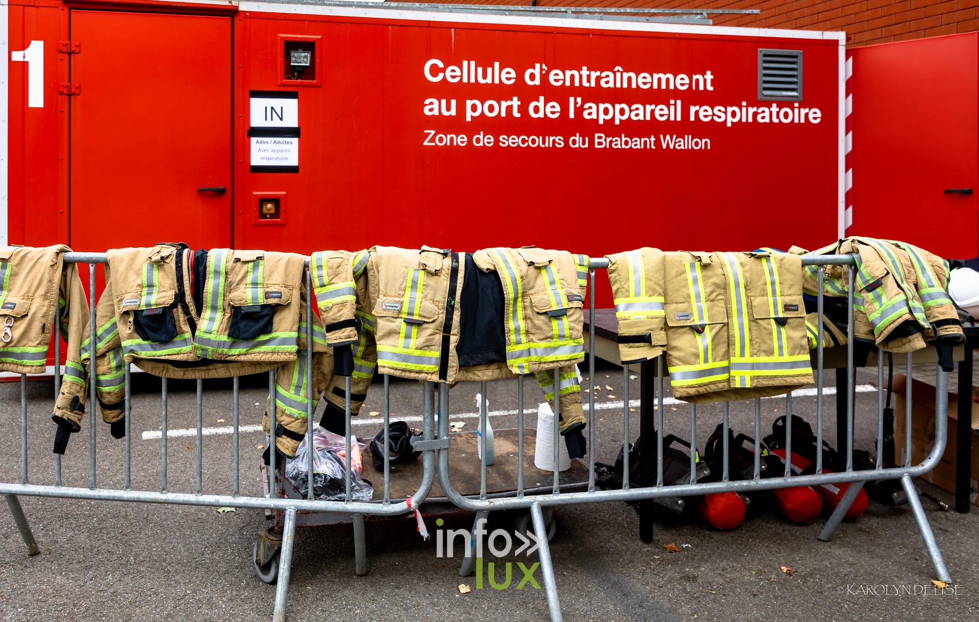 Portes ouvertes des pompiers de Nivelles, 27 septembre 2026 : Le matériel de décontamination présenté au public