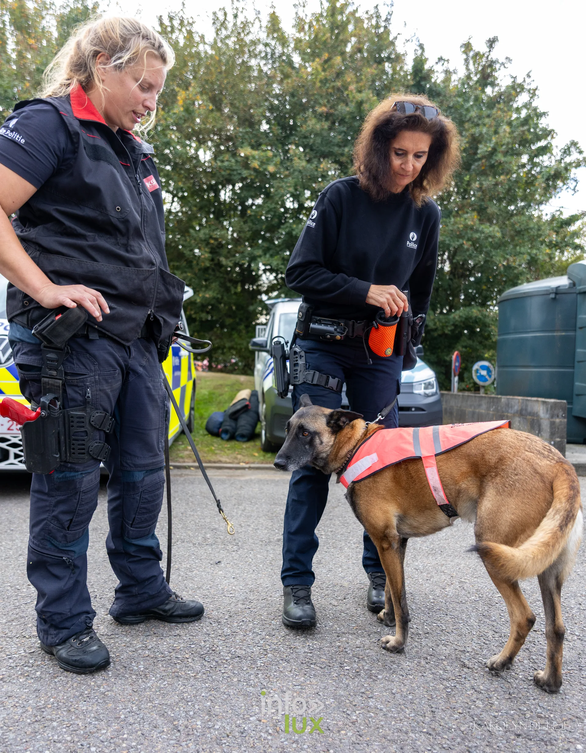 Portes ouvertes des pompiers de Nivelles, 27 septembre 2026 : Un chien de la police aux portes ouvertes