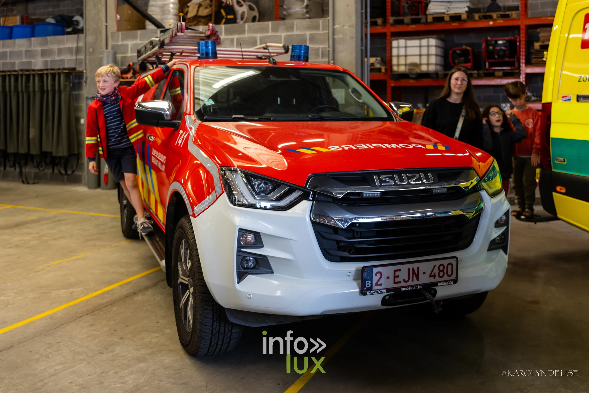 Portes ouvertes des pompiers de Nivelles, 27 septembre 2026 : Une ambulance présentée au public
