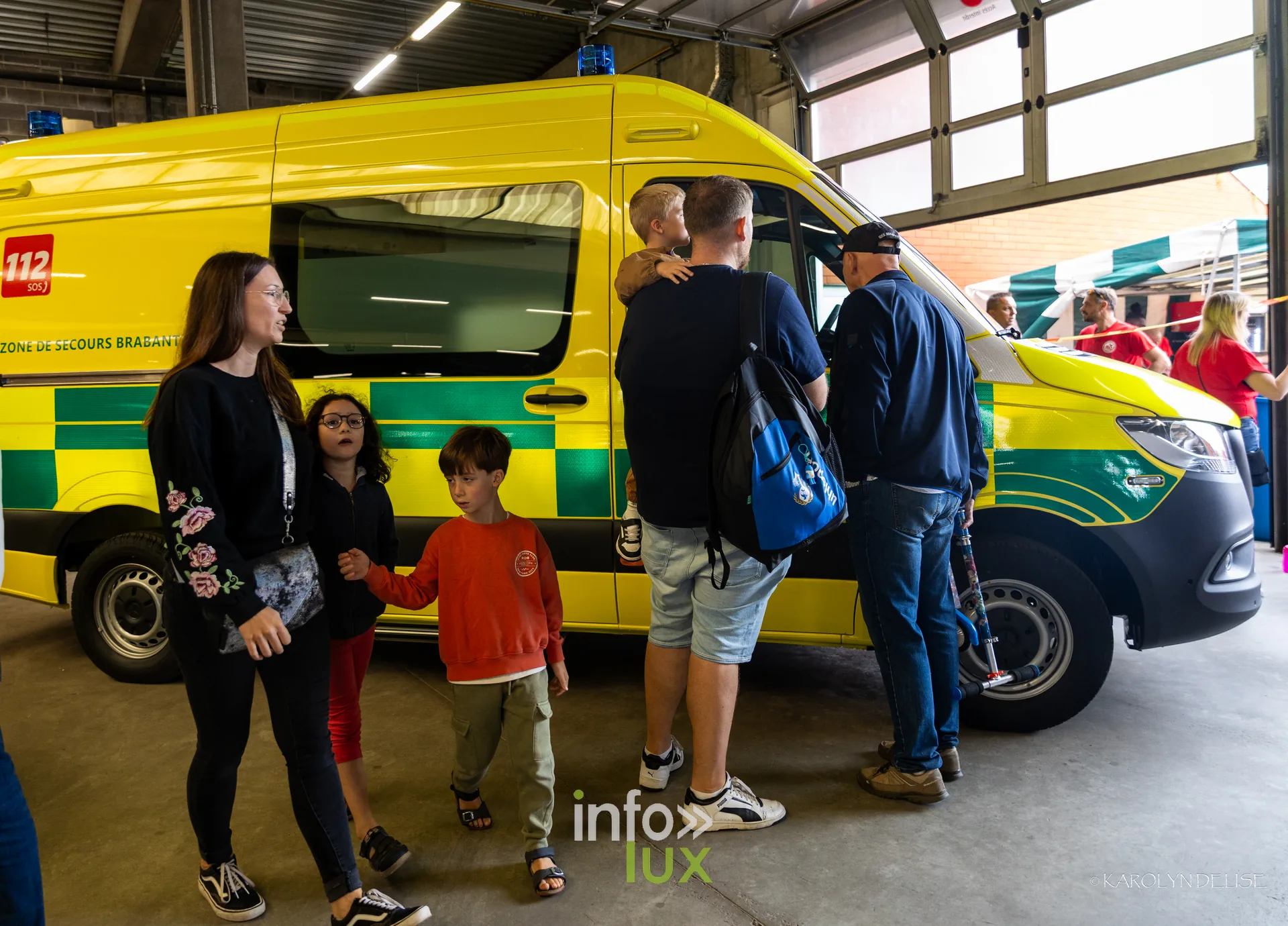 Portes ouvertes des pompiers de Nivelles, 27 septembre 2026 : Une ambulance présentée au public