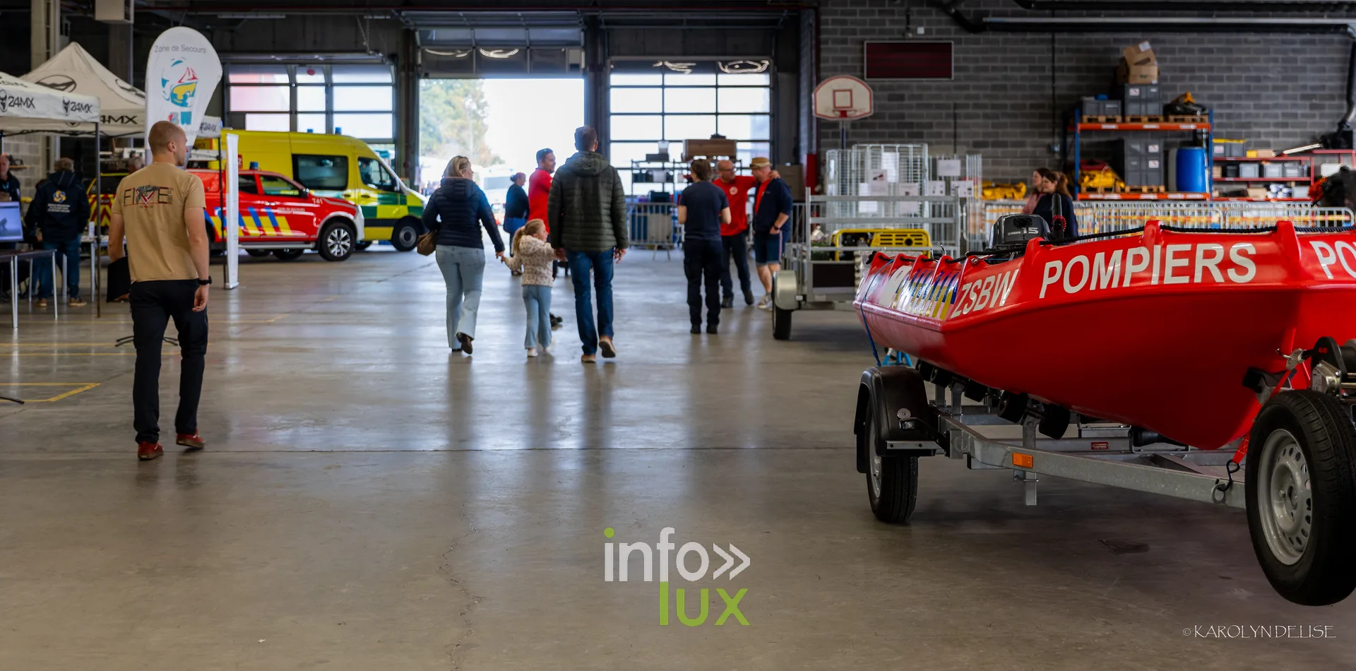 Portes ouvertes des pompiers de Nivelles, 27 septembre 2026 : Les portes ouvertes du poste de secours de Nivelles