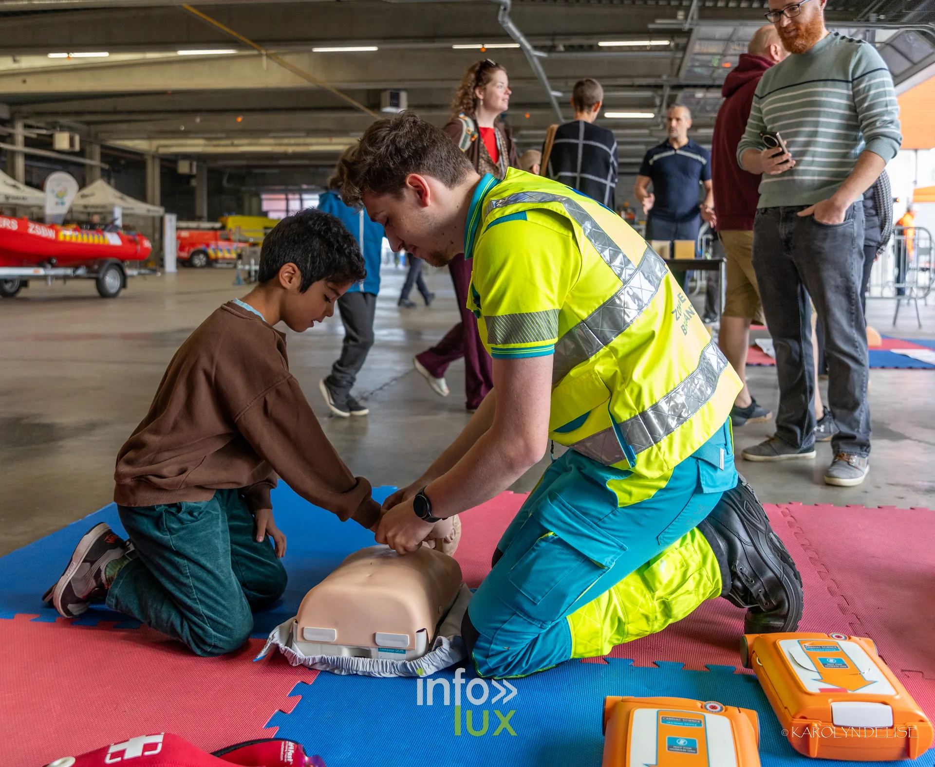 Portes ouvertes des pompiers de Nivelles, 27 septembre 2026 : Initiation aux gestes de premiers secours