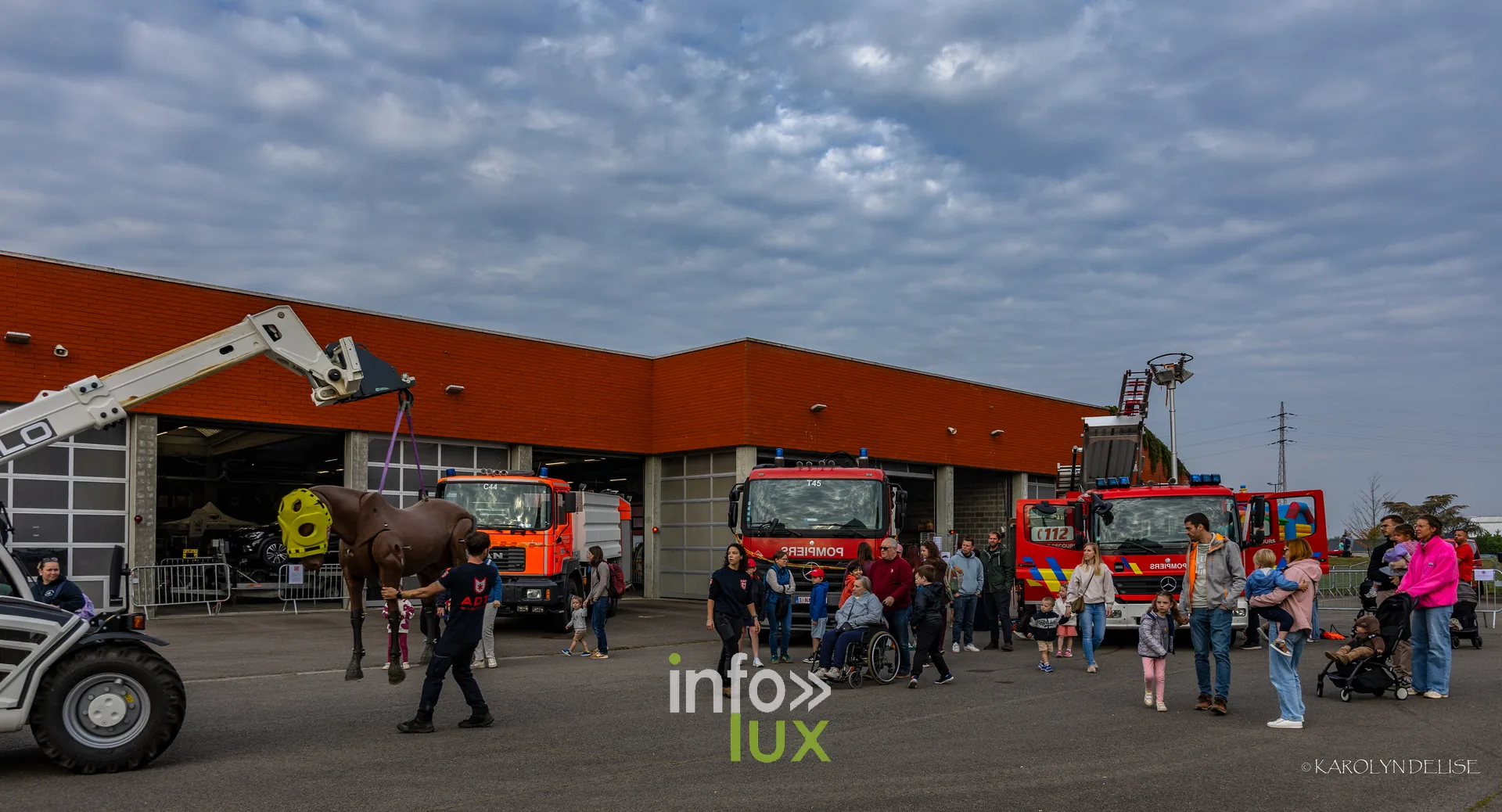 Portes ouvertes des pompiers de Nivelles, 27 septembre 2026 : Démonstration de sauvetage d’un cheval, sur mannequin