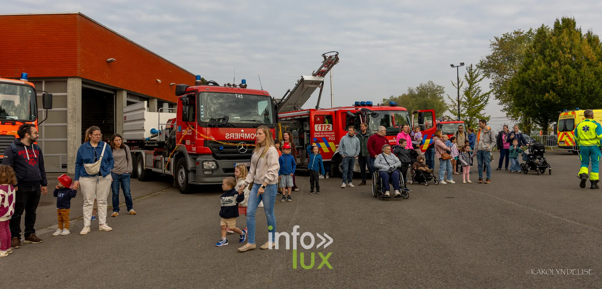 Portes ouvertes des pompiers de Nivelles, 27 septembre 2026 : Les portes ouvertes du poste de secours de Nivelles