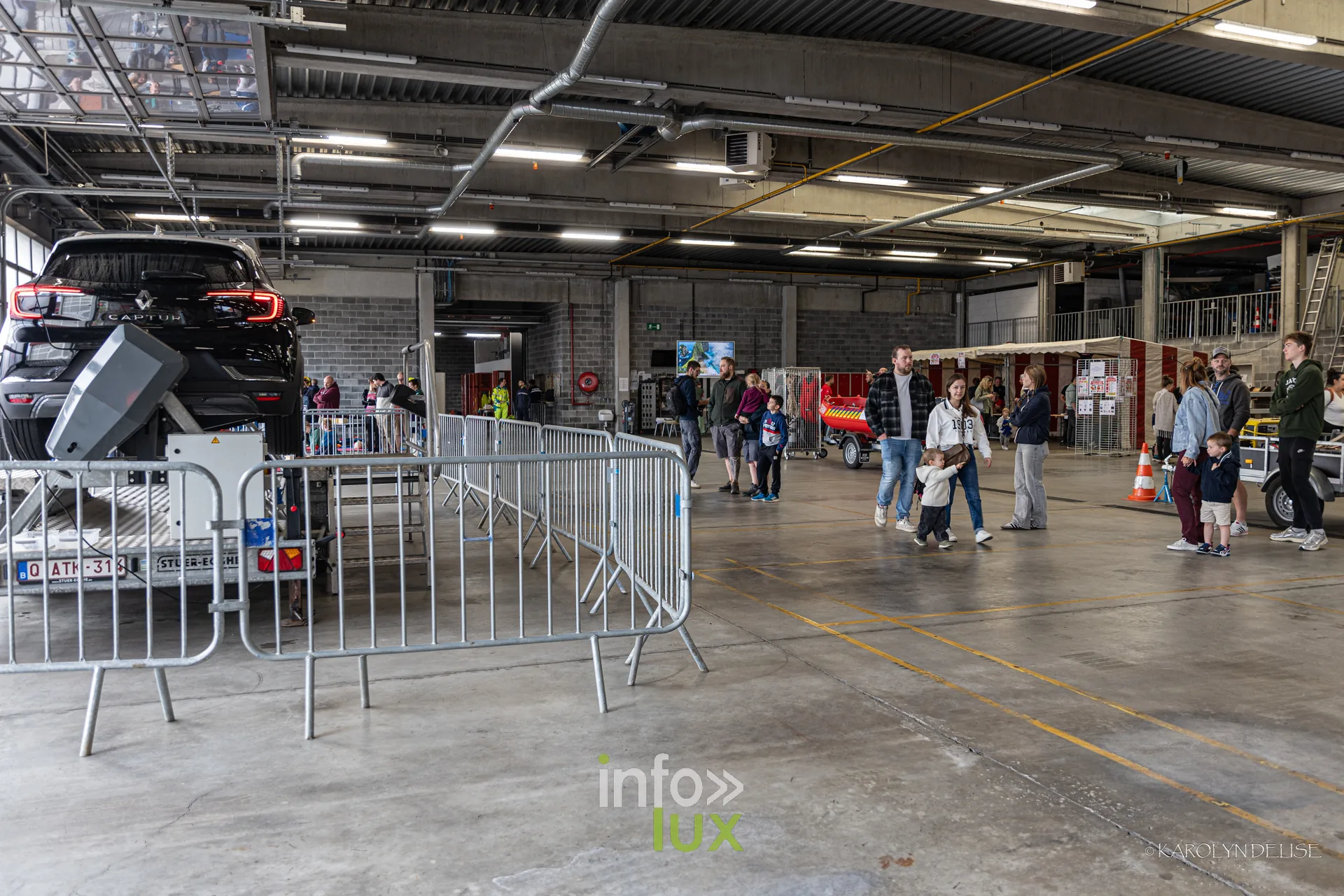 Portes ouvertes des pompiers de Nivelles, 27 septembre 2026 : Une voiture préparée pour une démonstration de désincarcération