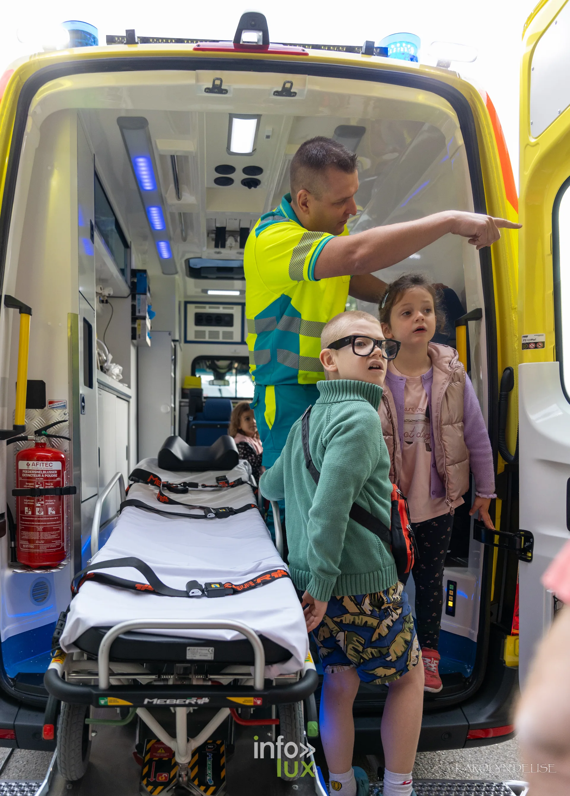 Portes ouvertes des pompiers de Nivelles, 27 septembre 2026 : Une ambulance présentée au public